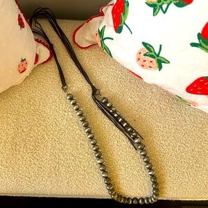 Long western boho necklace